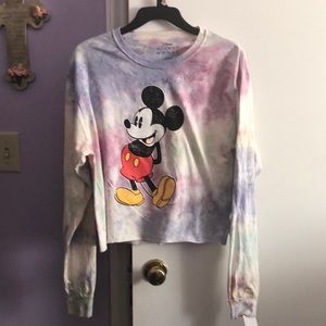 Disney Mickey Mouse tie-dye top